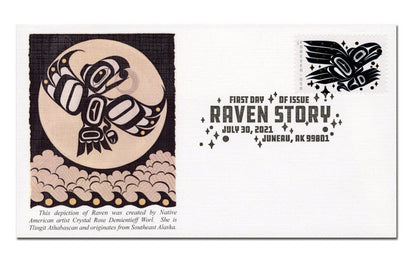 Forever Stamps 2021 Raven Story – Cultural Heritage, First-Class Postage
