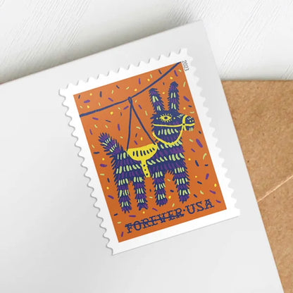 Forever Stamps 2023 Piñatas – Festive Celebration, First-Class Postage