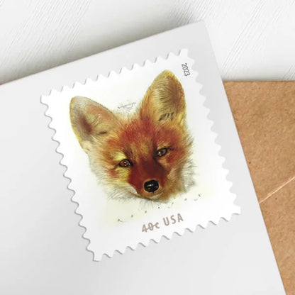 NOT Forever Stamp-40¢ Stamps 2023 Red Fox – Wildlife Series, First-Class Rate