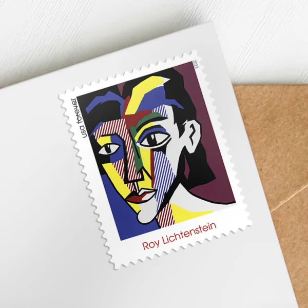 Forever Stamps 2023 Roy Lichtenstein – Pop Art Collection, First-Class Postage