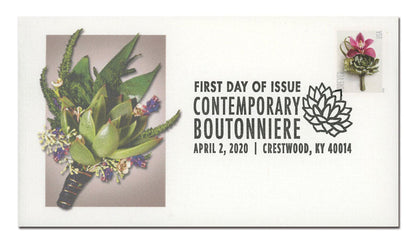 Forever Stamps 2020 Contemporary Boutonniere, First-Class Postage