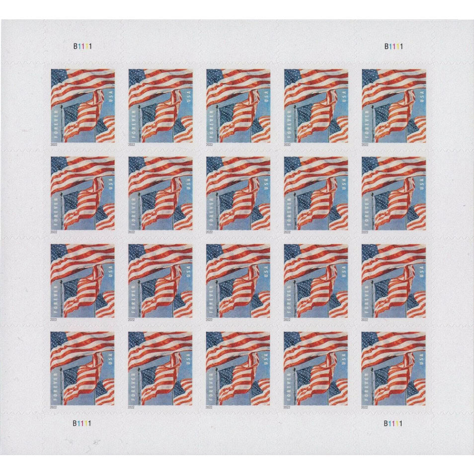 Special Price: $198 Get 1000 Forever Stamps, Various Styles On Sale, can Mail Letters, Envelopes and Others