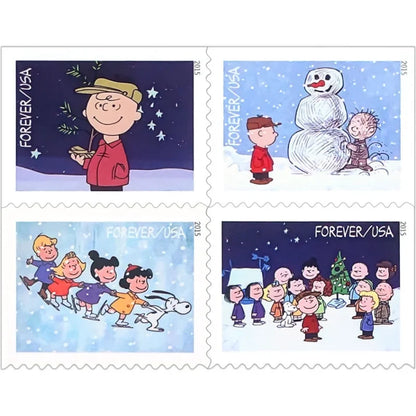 Forever Stamps 2015 A Charlie Brown Christmas – Holiday Celebration, First-Class Postage