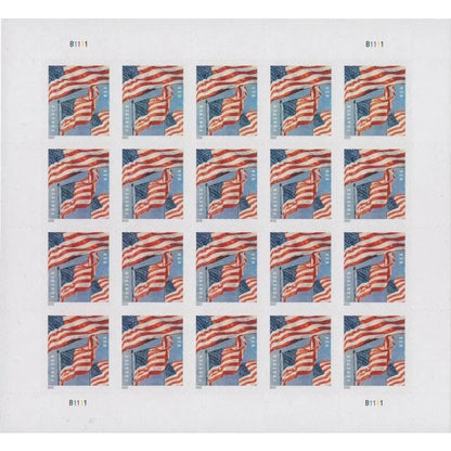 Forever Stamps 2022 U.S. Flag – Patriotic Symbol, First-Class Postage