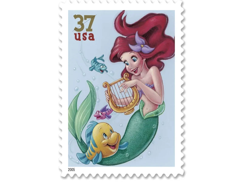 NOT Forever Stamp-37¢ Stamps 2005 The Art of Disney – Celebration Series, Cultural Heritage, First-Class Rate