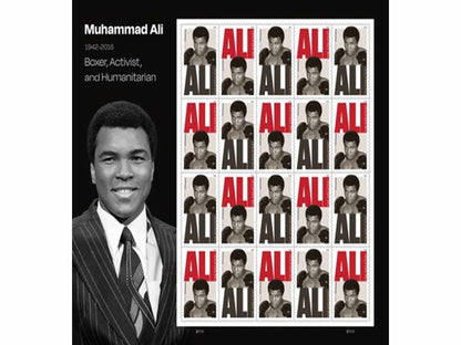 Forever Stamps 2026 Muhammad Ali – Commemorative Issue, First-Class Postage
