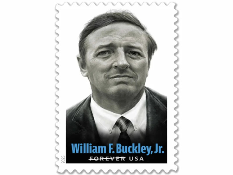 Forever Stamps 2025 William F. Buckley Jr. – Commemorative Issue, First-Class Postage